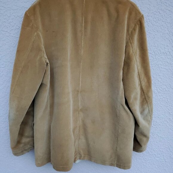 Vintage Zero King Men's Long Wool  Lined Wind and Water Repellent sz 42 - Picture 2 of 4